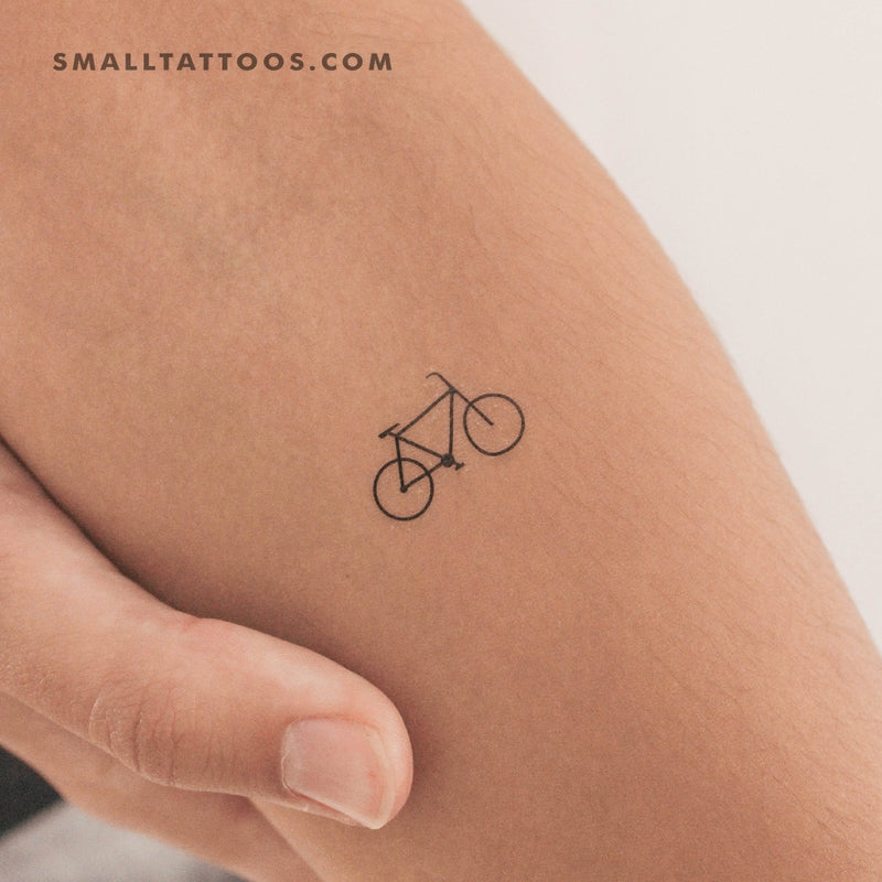 Ride Bike Temporary Tattoo (Set of 3)