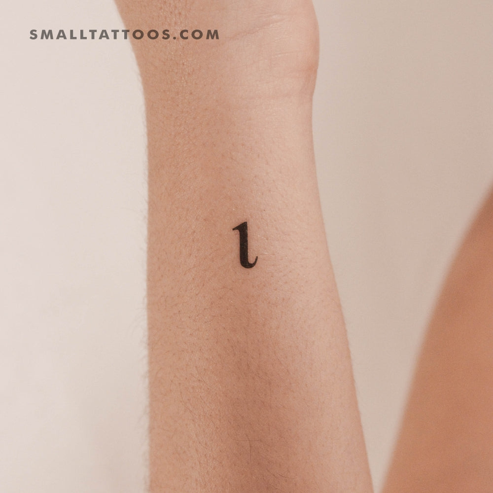 Tatuaje temporal de Iota ι (juego de 3)