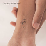 Sign Language T Temporary Tattoo (Set of 3)