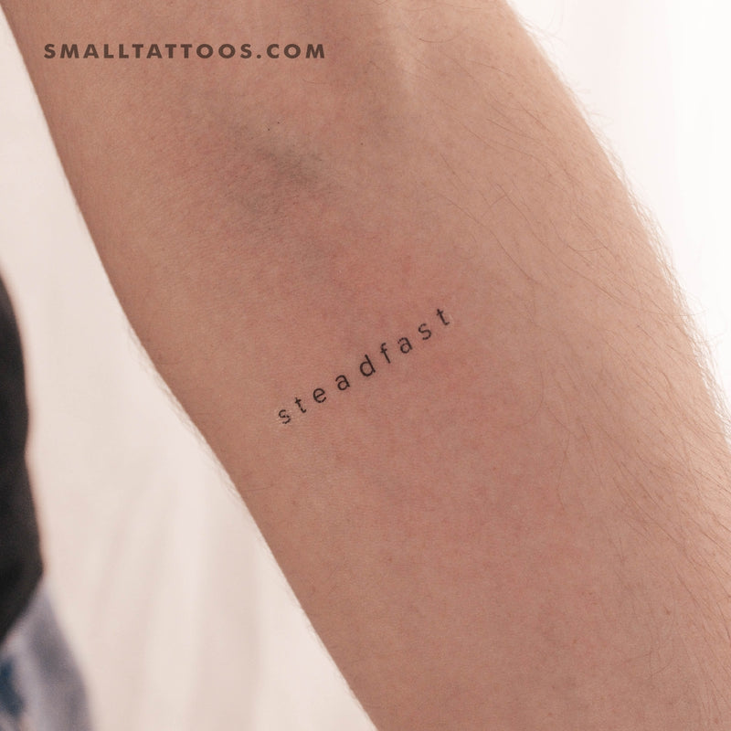 Steadfast Temporary Tattoo (Set of 3)