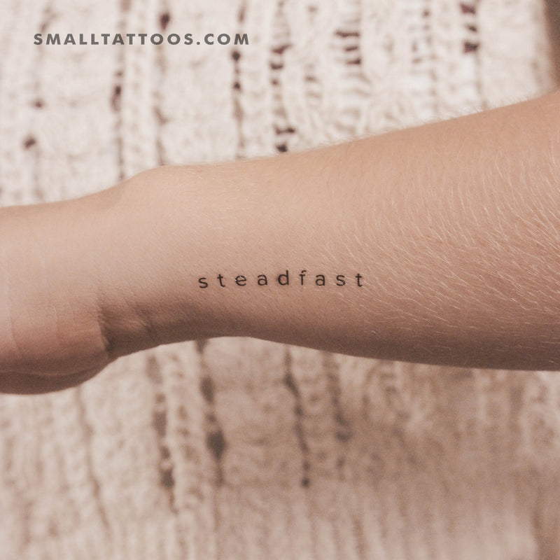 Steadfast Temporary Tattoo (Set of 3)