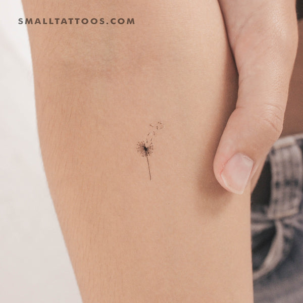 Small Dandelion Temporary Tattoo (Set of 3)