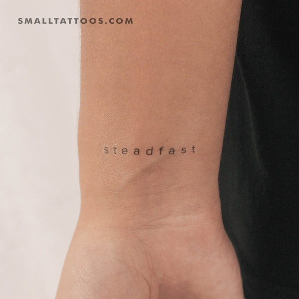 Steadfast Temporary Tattoo (Set of 3)