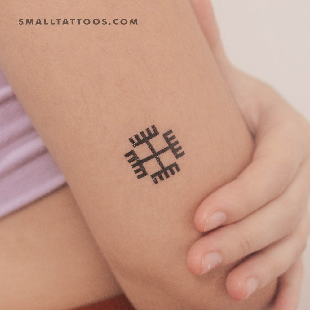 Tatuaje temporal Manos de Dios (juego de 3)