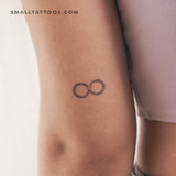 Infinity  Ouroboros Temporary Tattoo (Set of 3)