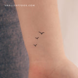 Little Three Birds Temporary Tattoo (Set of 3)