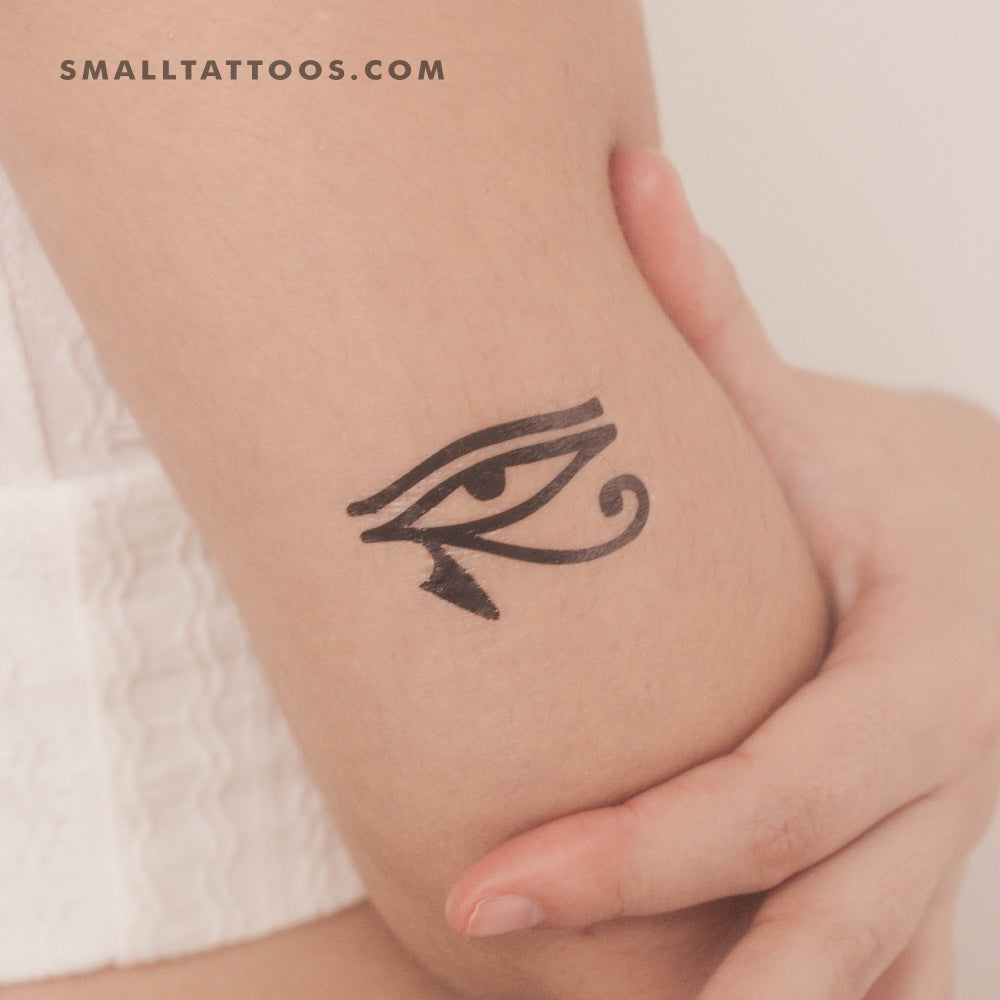 Tatuaje temporal del Ojo de Horus (juego de 3)