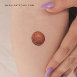 1 Penny Temporary Tattoo (Set of 3)