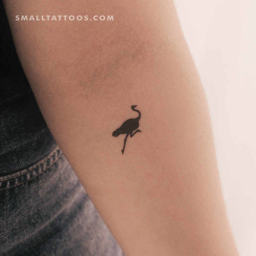Tatuaje temporal de avestruz (juego de 3)