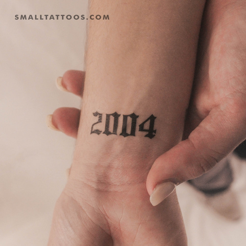 Tatuaje temporal gótico 2004 (juego de 3)