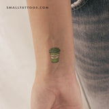 Takeaway Matcha Temporary Tattoo (Set of 3)