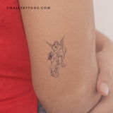 The Abduction Of Psyche Temporary Tattoo (Set of 3)