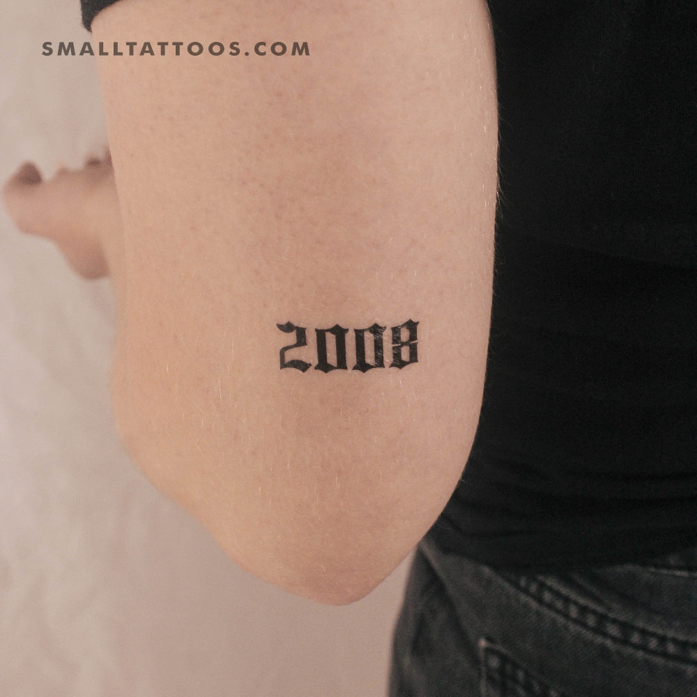 Tatuaje temporal gótico 2008 (juego de 3)