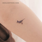 Blue Jay Temporary Tattoo (Set of 3)