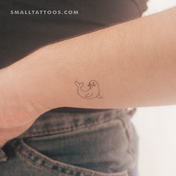 Seal Temporary Tattoo (Set of 3)