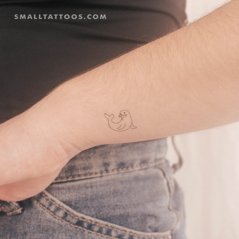 Seal Temporary Tattoo (Set of 3)