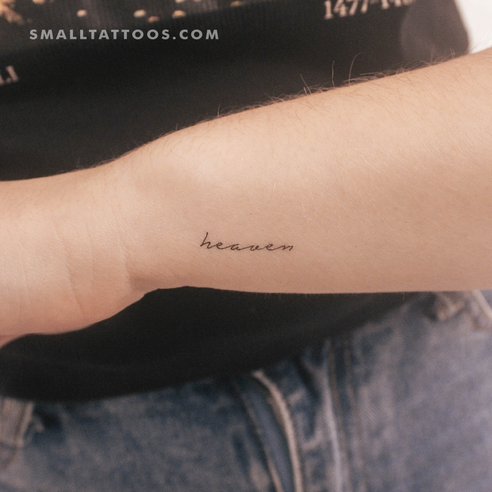 Heaven Temporary Tattoo (Set of 3)