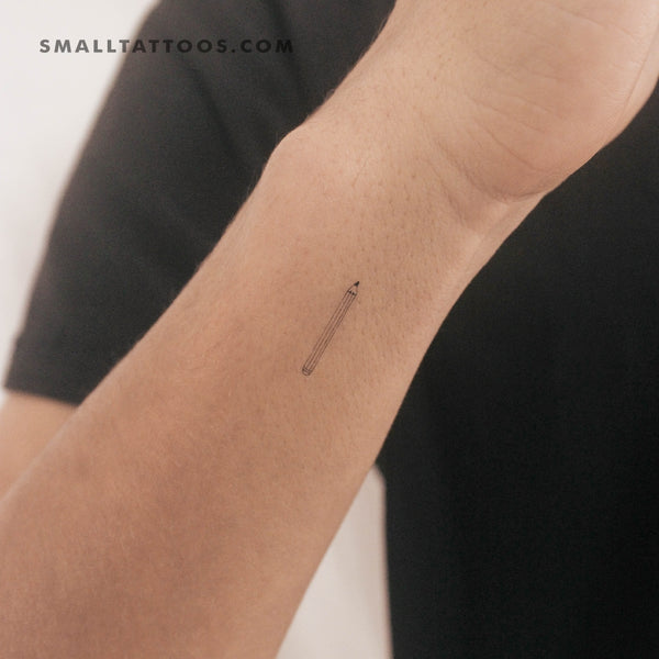 Little Pencil Temporary Tattoo (Set of 3)