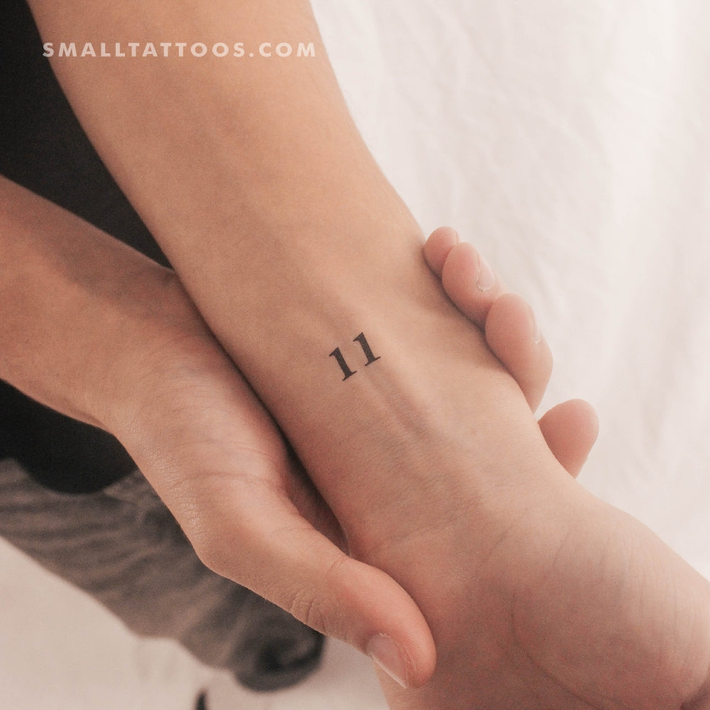 11 tatuajes temporales (juego de 3)