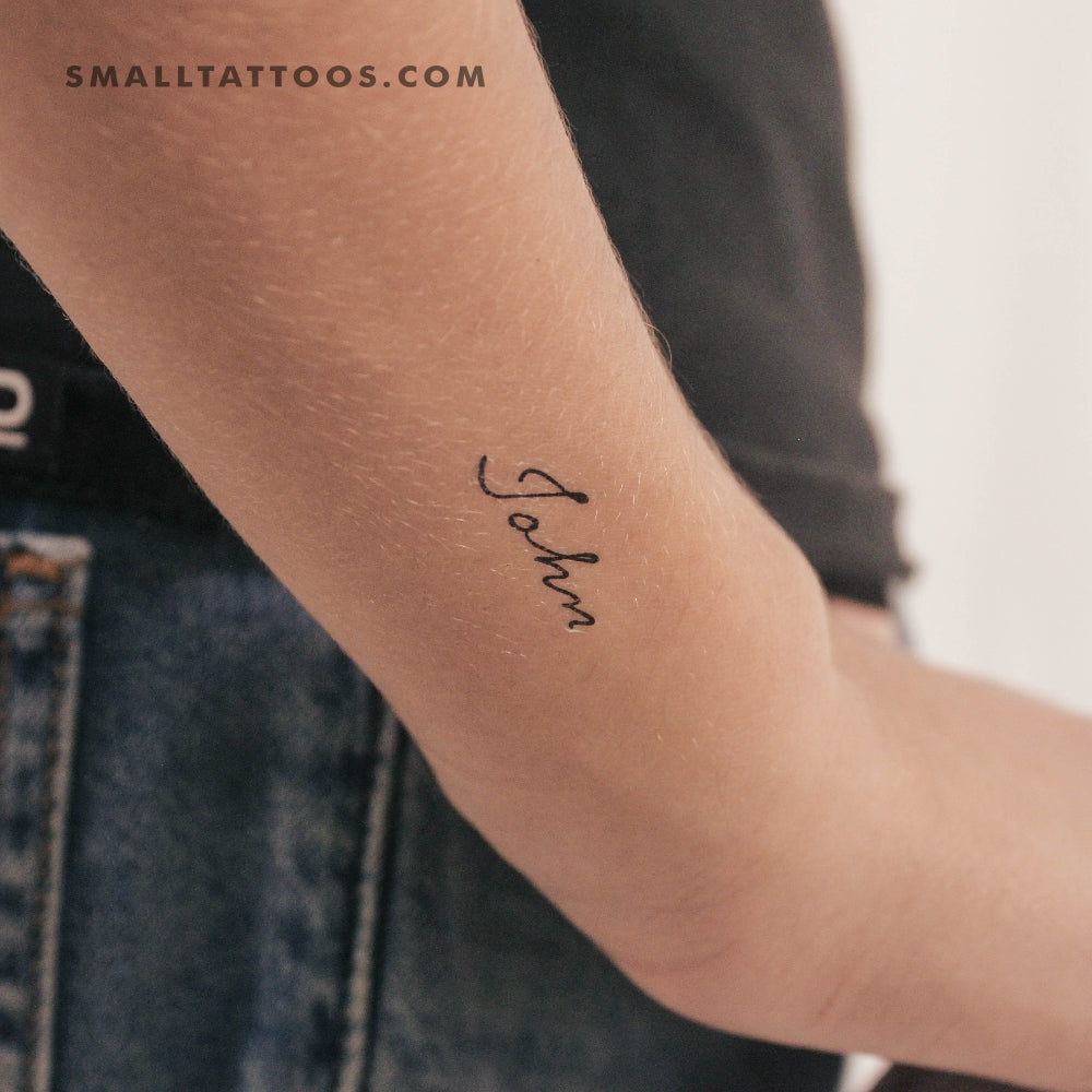Tatuaje temporal de John (juego de 3)