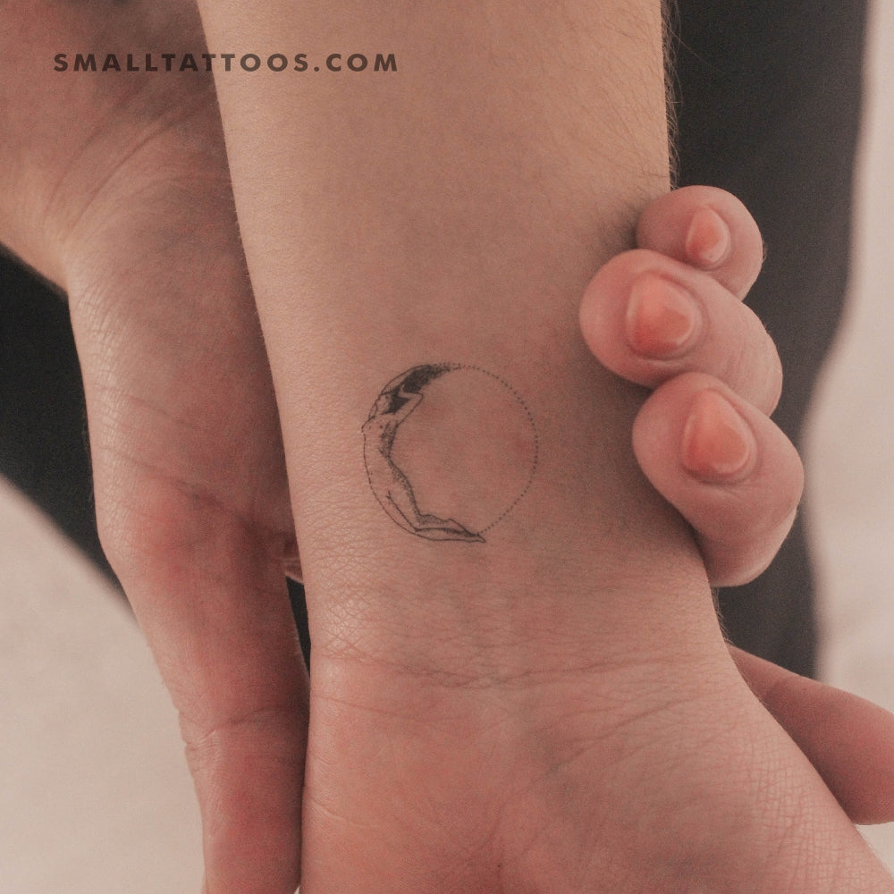Tatuaje temporal pequeño de Selene (juego de 3)