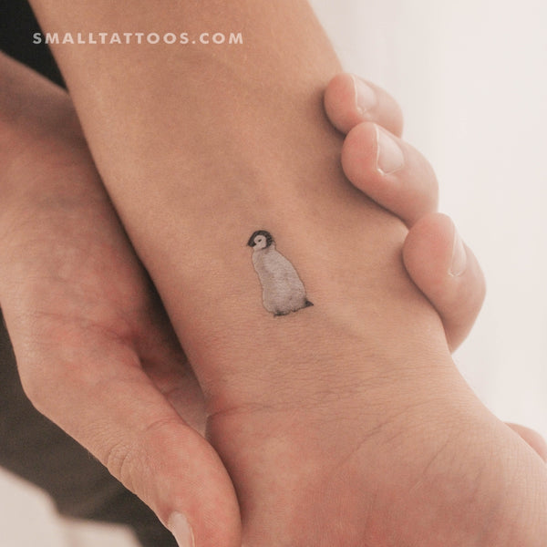 Baby Penguin Temporary Tattoo (Set of 3)