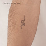 The Soma Snake by Jakenowicz Temporary Tattoo - Set of 3