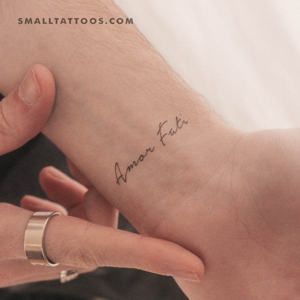 Amor Fati Temporary Tattoo (Set of 3)