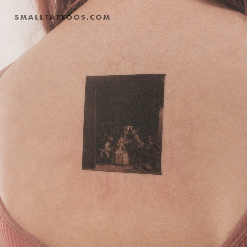 Tatuaje temporal de Las Meninas (juego de 3)