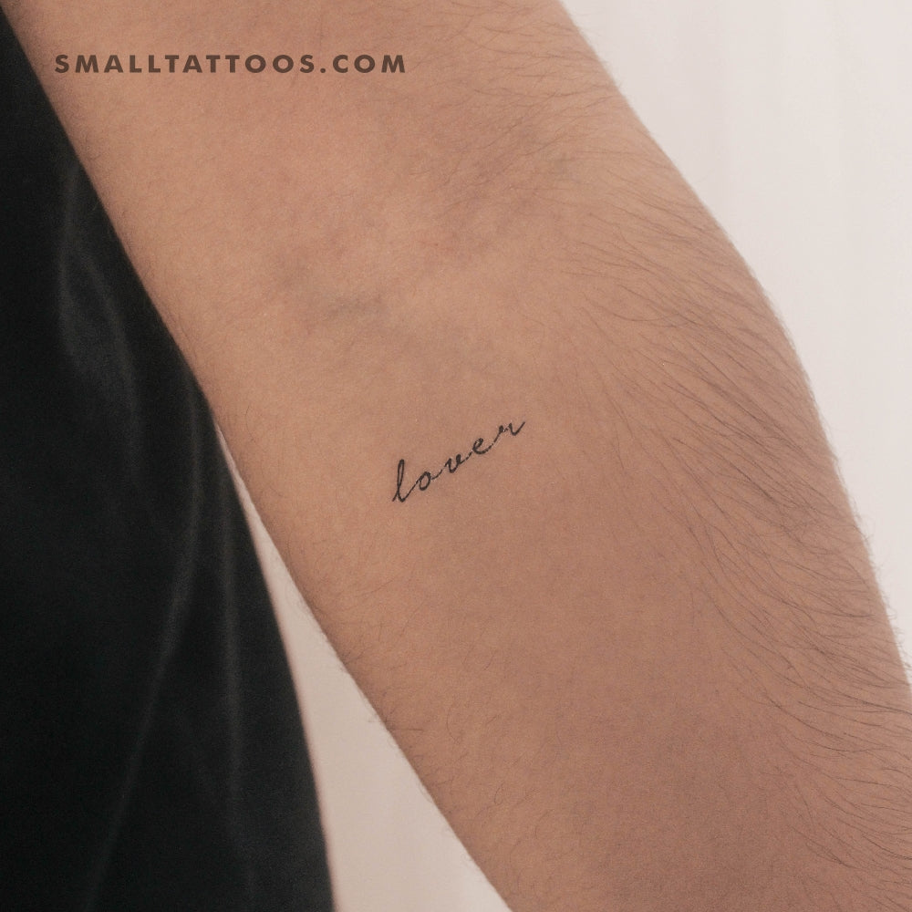 Tatuaje temporal 'Amante'