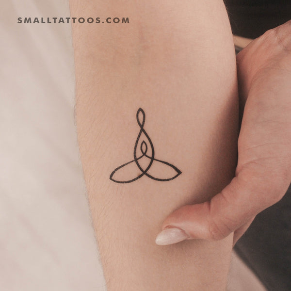 Mother And Child Symbol Temporary Tattoo (Set of 3)