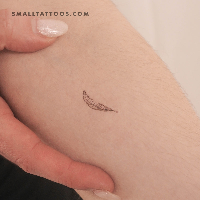 Little Feather Temporary Tattoo (Set of 3)