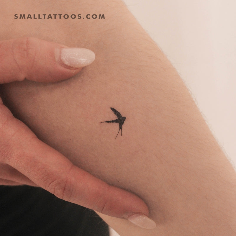 Small Swallow Temporary Tattoo (Set of 3)