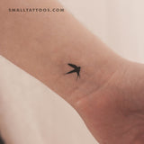 Small Swallow Temporary Tattoo (Set of 3)