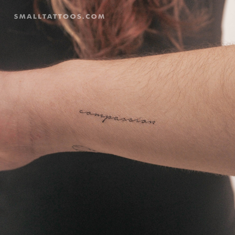 Compassion Temporary Tattoo (Set of 3)