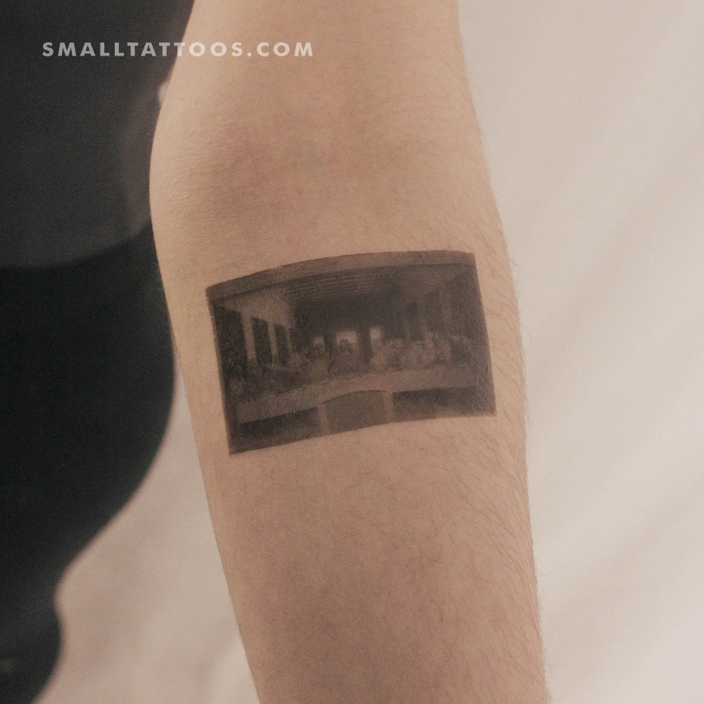 Tatuaje temporal de La Última Cena (juego de 3)