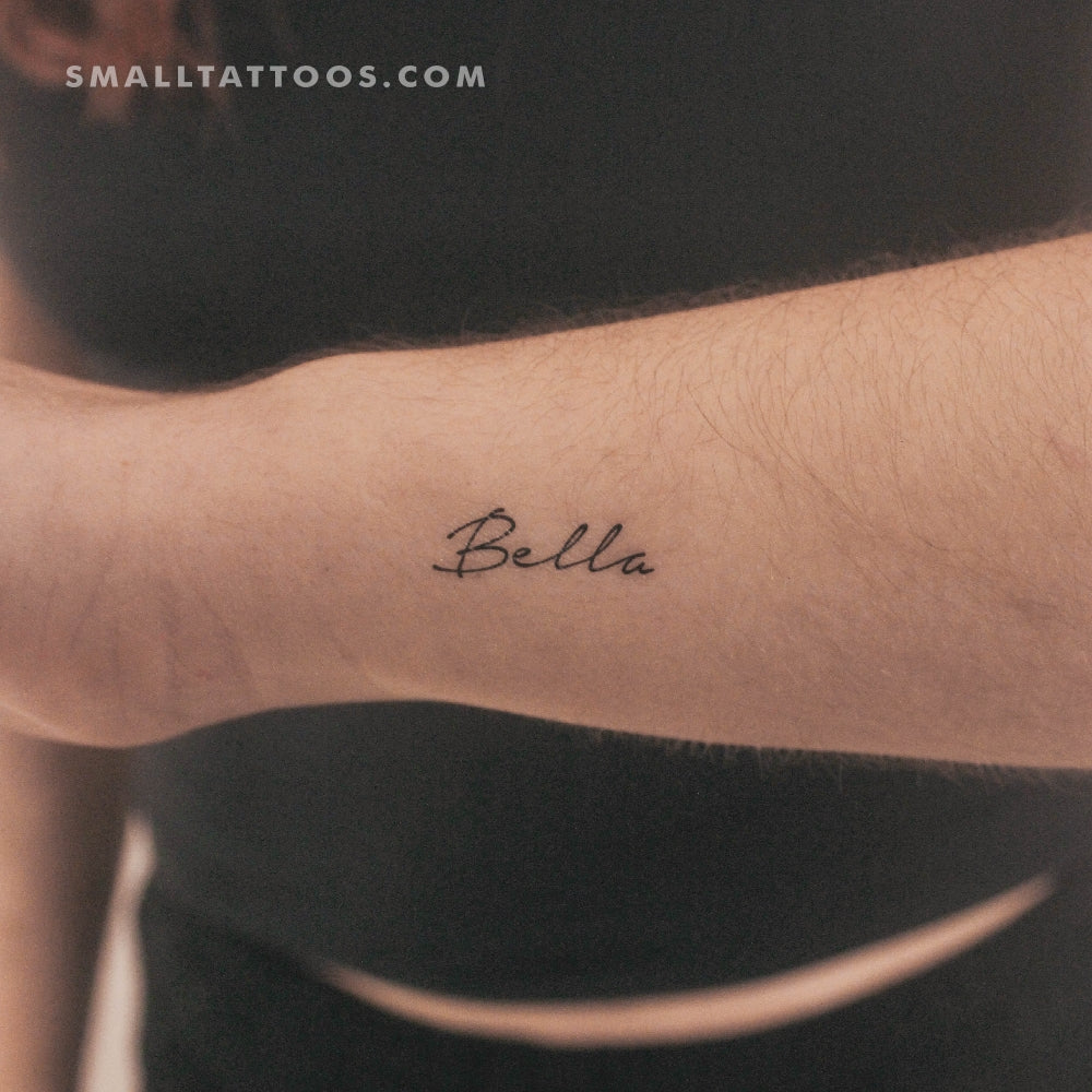 Bella Temporary Tattoo (Set of 3)