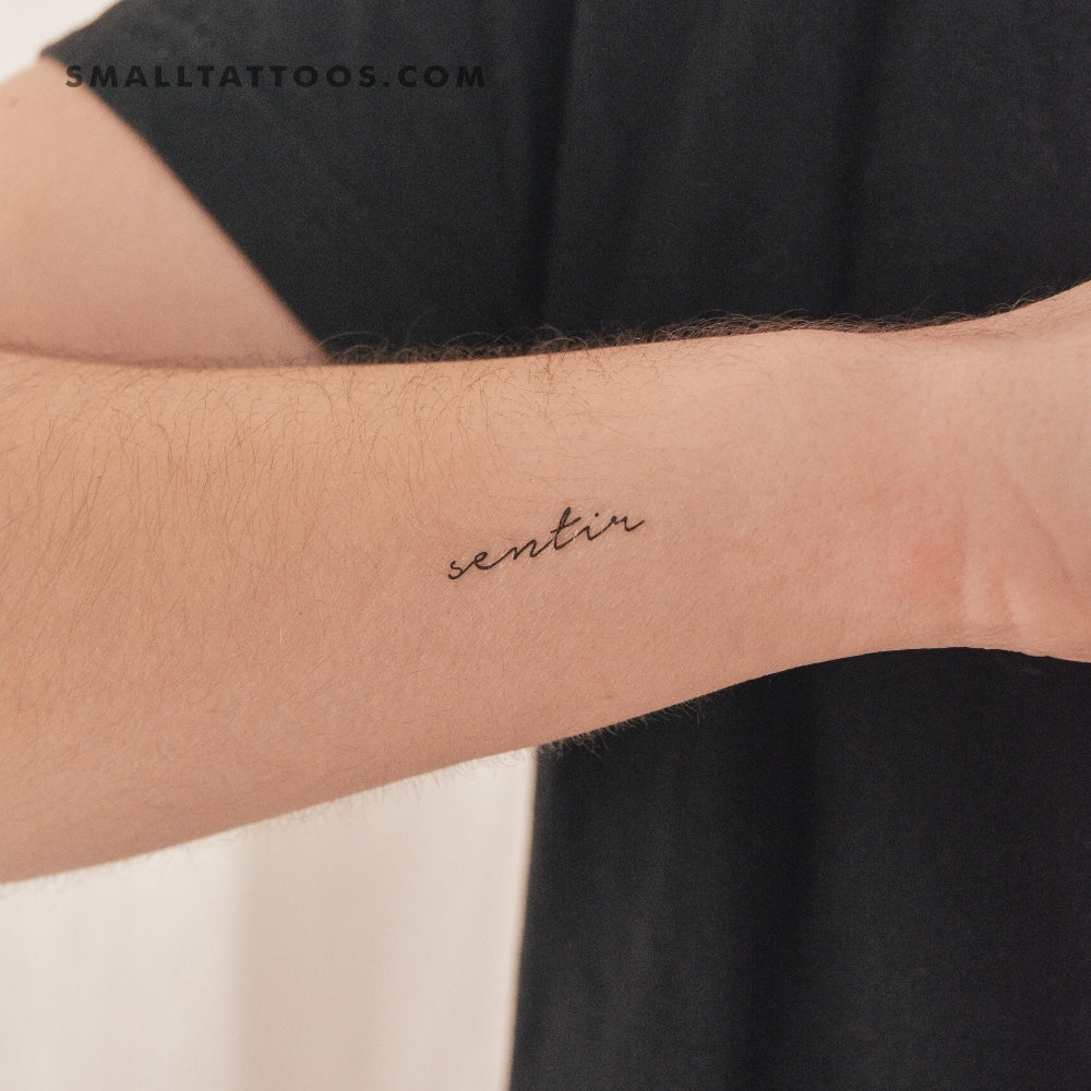 Sentir Temporary Tattoo (Set of 3)
