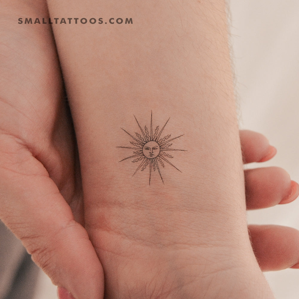 Tatuaje temporal Inti Sun (juego de 3)