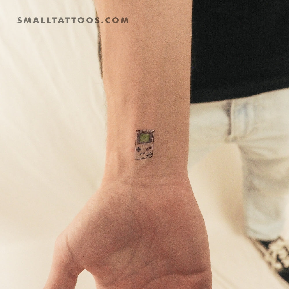 Tatuaje temporal de Game Boy (juego de 3)