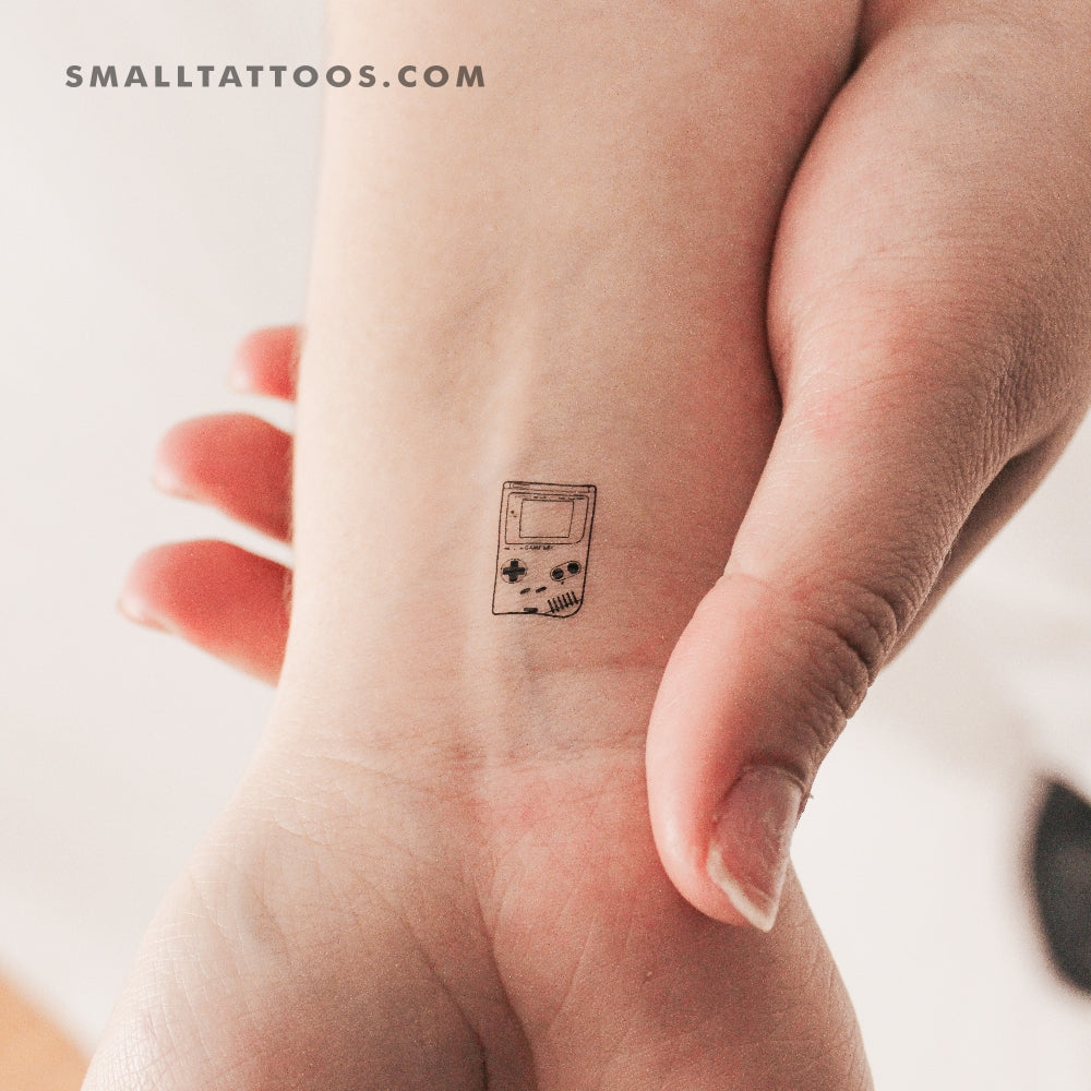 Tatuaje temporal de Game Boy (juego de 3)