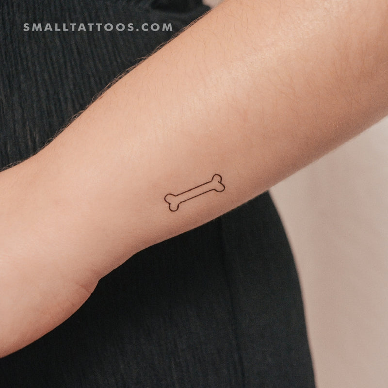 Bone Temporary Tattoo (Set of 3)