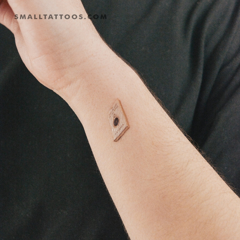 The Fellowship Of The Ring Book Temporary Tattoo (Set of 3)
