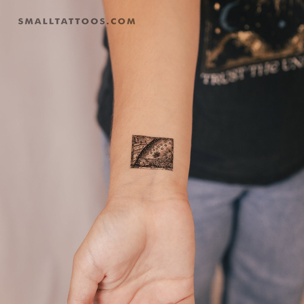 Tatuaje temporal El Firmamento (juego de 3)
