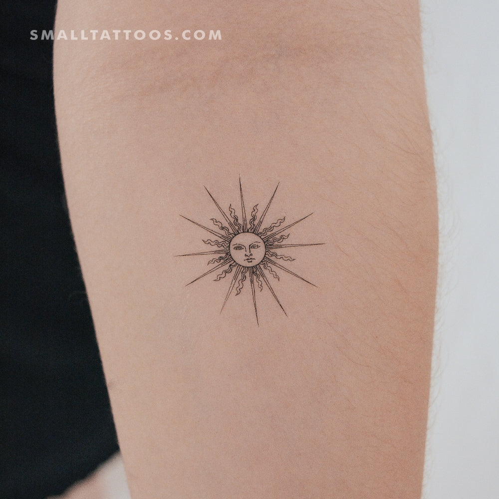 Tatuaje temporal Inti Sun (juego de 3)