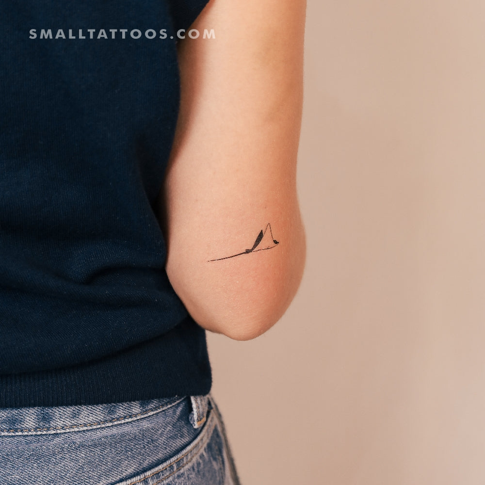 Tatuaje temporal de manta raya moteada (juego de 3)