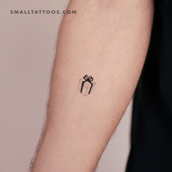 Gift Box Temporary Tattoo (Set of 3)