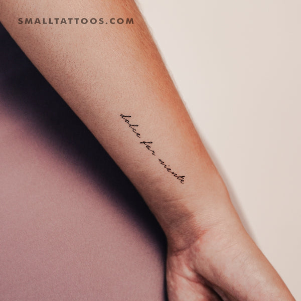 Dolce Far Niente Temporary Tattoo (Set of 3)