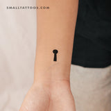 Small Keyhole Temporary Tattoo (Set of 3)