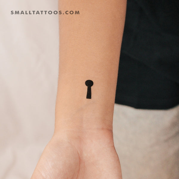 Small Keyhole Temporary Tattoo (Set of 3)